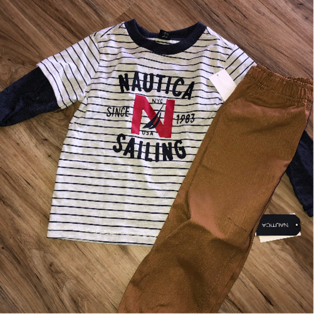 Nautica Boys 3T outfit NWT